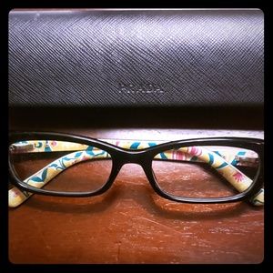Black Prada prescription glasses